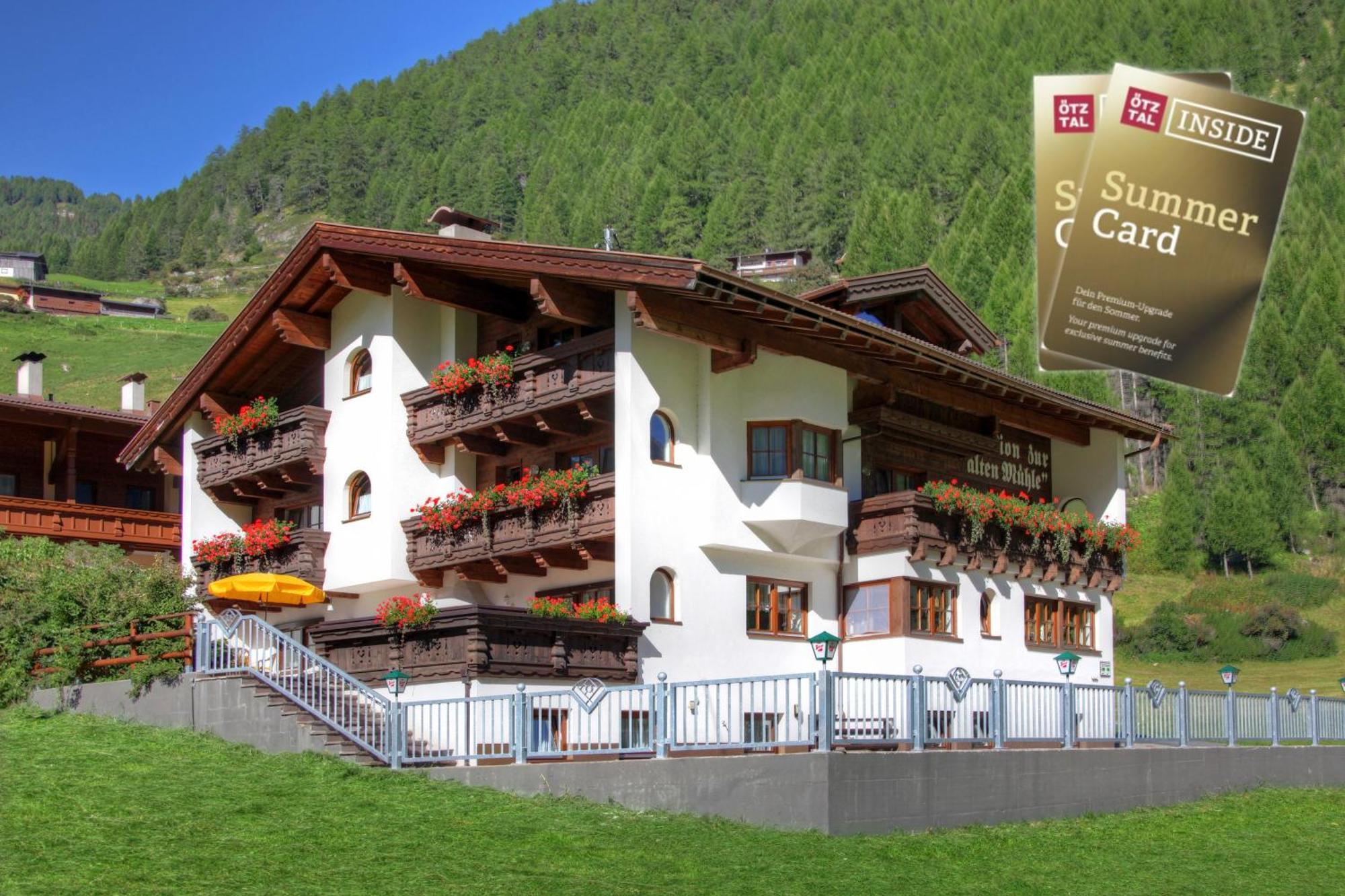 Pension Zur Alten Muehle Sölden Exterior foto